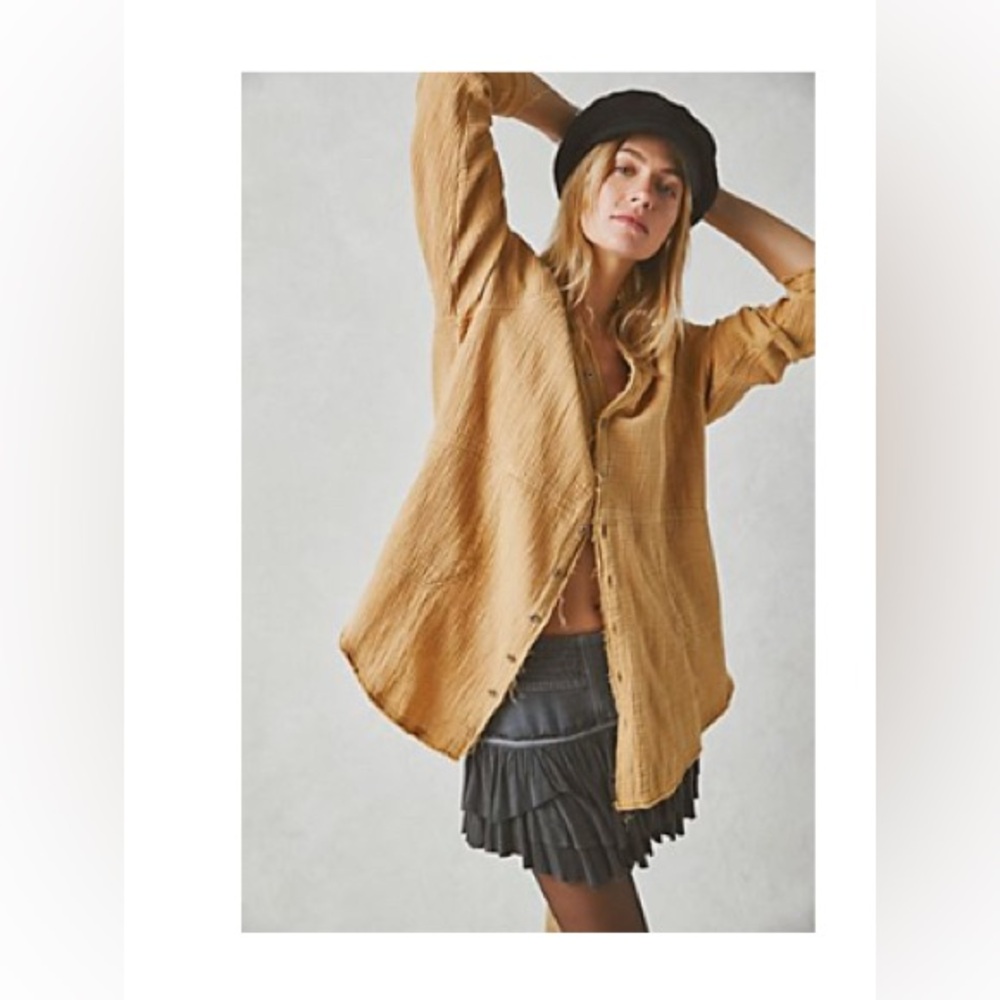 We the Free Summer Daydream Buttondown